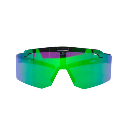 Green Lens with Black Frame